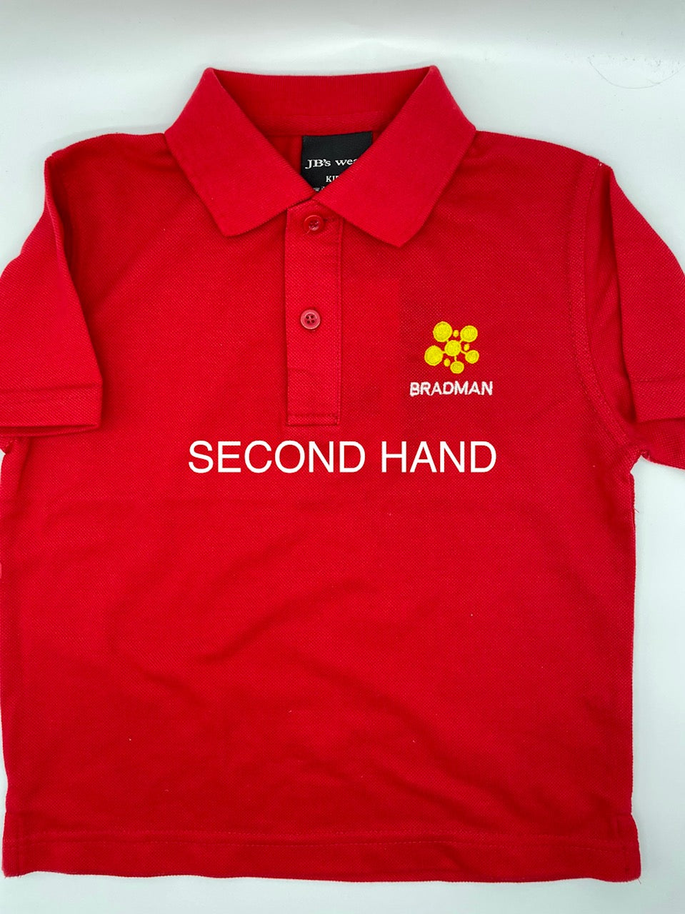 Sports Polo Red (Bradman)