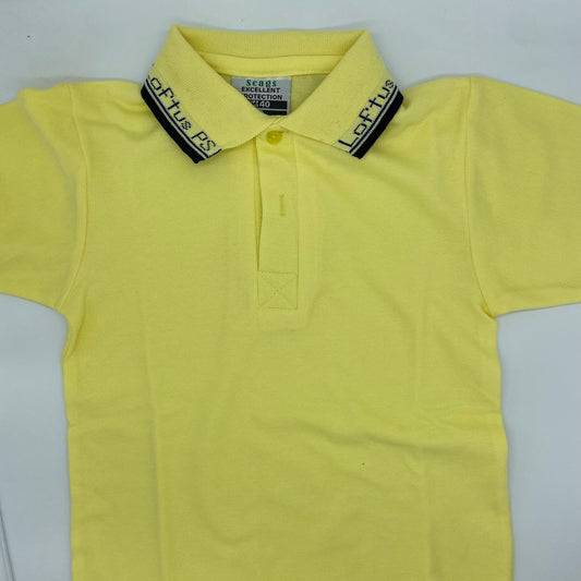 Short Sleeve Polo Yellow
