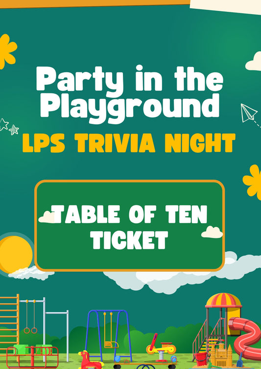 Trivia Night Ticket: Table of Ten