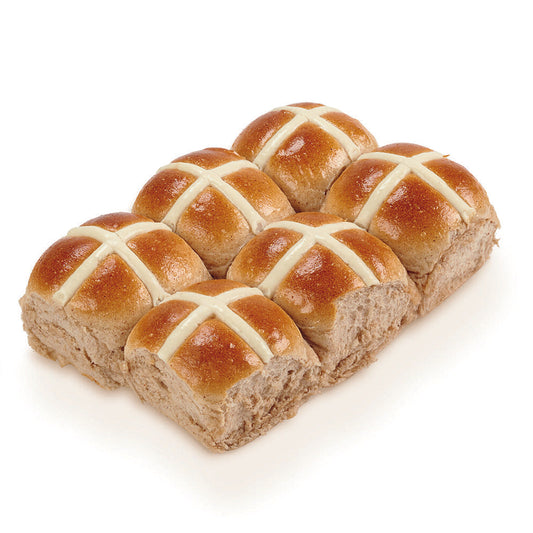 Fruitless Hot Cross Buns